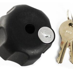 RAM MOUNTS BLOCAJ CU CHEIE  1/4"-20 OTEL, BILA (B)