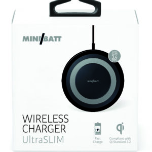 MINIBATT UltraSLIM - incarcator rapid Qi wireless
