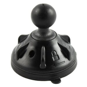 Bază cu bila 1" cu ventuză cu profil scăzut RAM® Twist-Lock™
