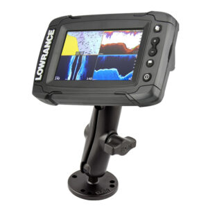 RAM® Double Ball Mount for Lowrance Elite-5 & Elite-7 Ti