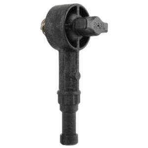 RAM ROD® tija lunga de 4"( 10 cm) cu piulita fluture