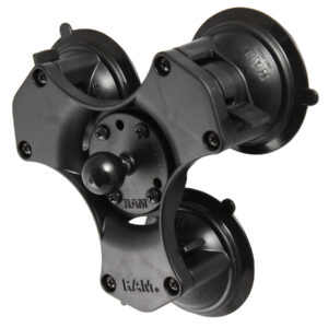 RAM Twist-Lock Triple Suction Cup Ball Base